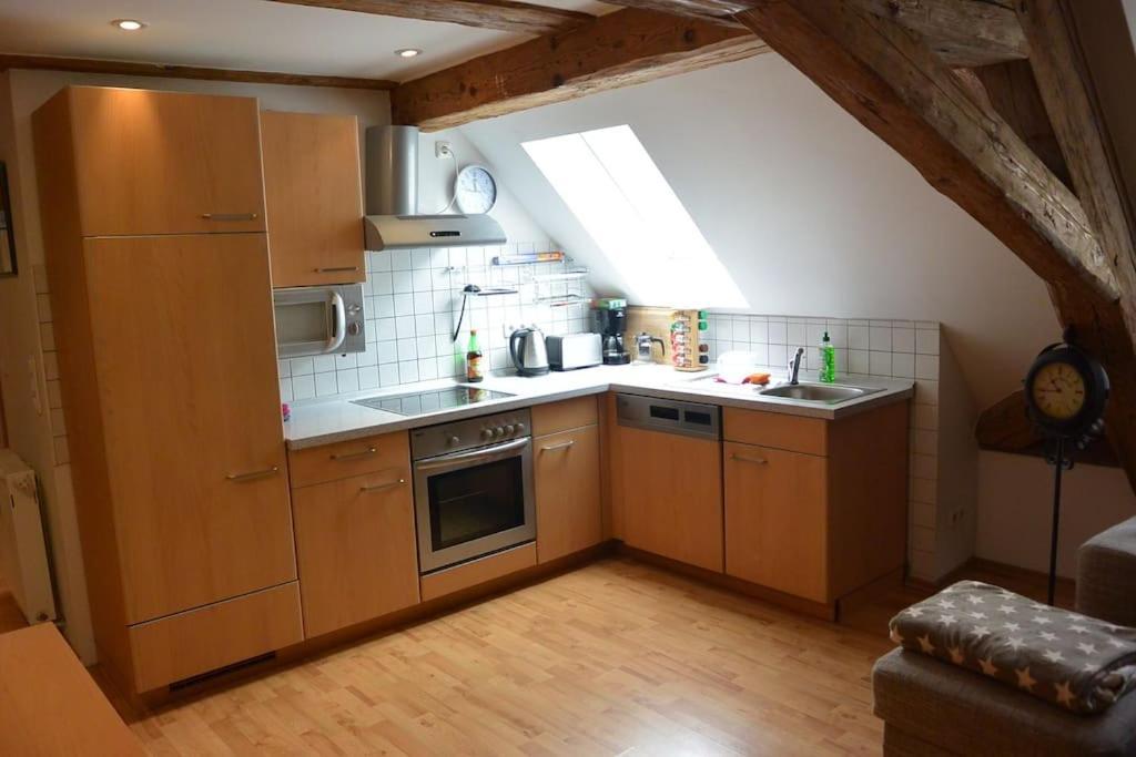Apartment S10 In Bester Lage Stilvoll Im Zentrum Von Bayreuth Mit Klimaanlage Und Parkplatz Exterior photo